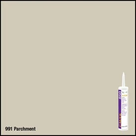 Parchment Sanded Paintable Caulk 10.5 Oz Tube For Interior And Exterior Use