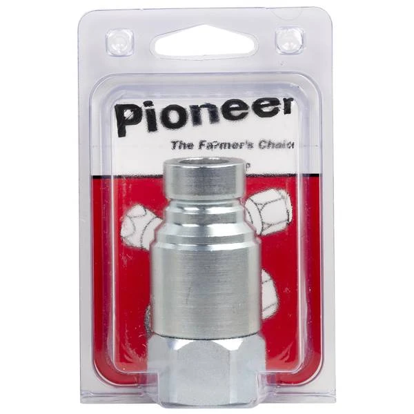Skid Steer Flush Face Nipple 1/2 Inch Male Npt Threaded Connection