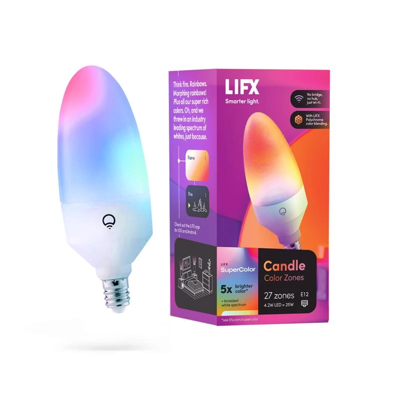 LIFX CANDLE COLOR E12 SM