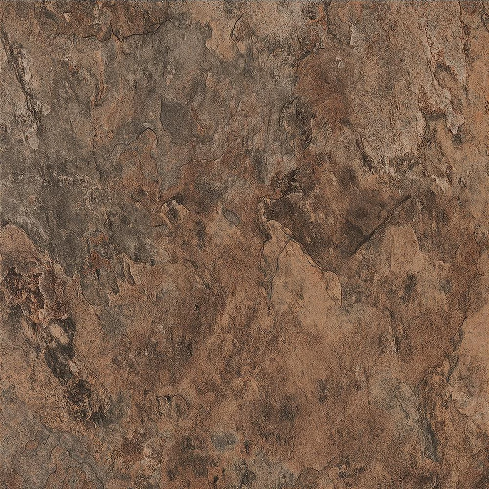 Morocco Slate 12" X 12" Peel And Stick Vinyl Tile - 30 Sq. Ft. / Carton