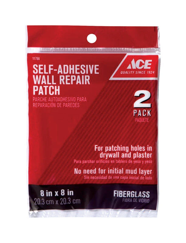 WALL REPAIR PATCH8X8 2PK