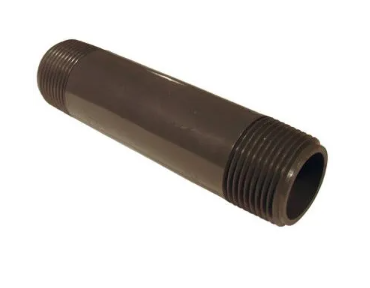 Schedule 80 PVC Pipe Nipple, 1 x 5 In.