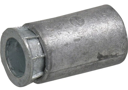 HILLMAN 3/8 in. D X 1 1/4 in. L Metal Pan Head Machine Screw Anchor 50 pk