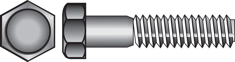Hillman 5/16 in. D X 4-1/2 in. L Zinc Plated Steel Hex Bolt 50 pk Hillman 5/16 in. D X 4-1/2 in. L Zinc Plated Steel Hex Bolt 50 pk