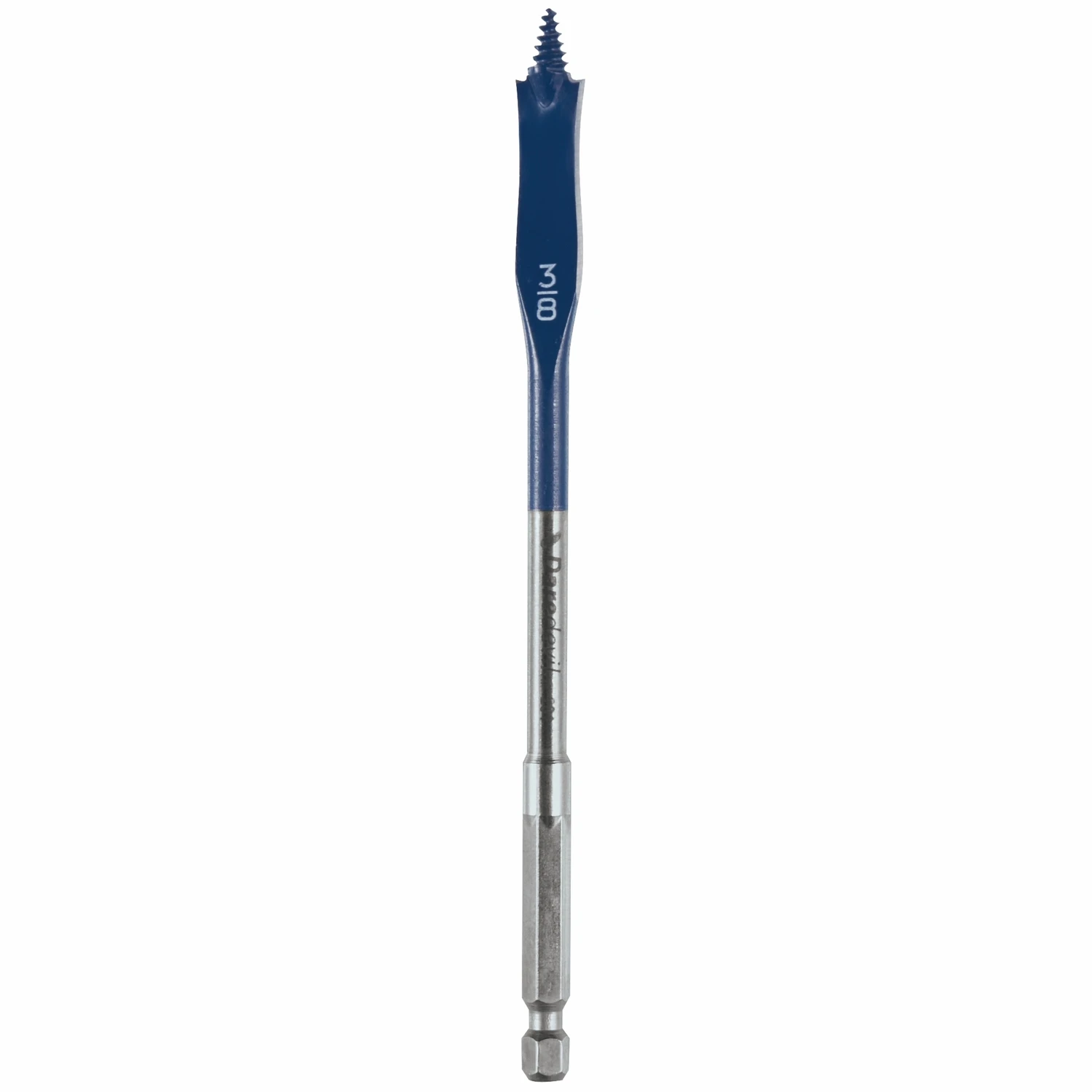 Daredevil Spade Drill Bit 3/8 Inch Diameter by 6 Inch Length