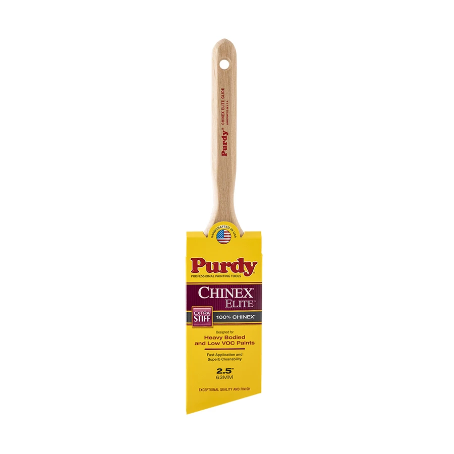 Chinex Elite Glide 2-1/2 In. Extra Stiff Angle Trim Paint Brush