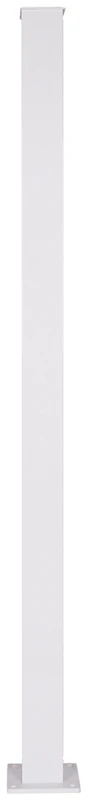 42 Inch White Rail Stair Post Model Rsp-0w For Staircase Support