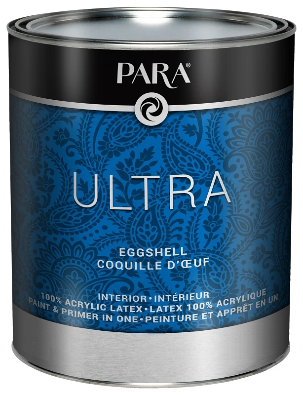 Eggshell Paint Quart - 100% Acrylic Water-based, All-in-one Primer