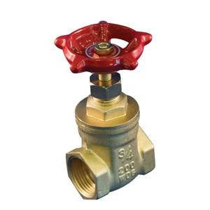 Gate 1 Inch Threaded Brass Valve - Model 1190-005