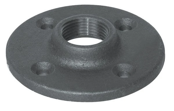 Fitting Black Iron Floor Flange 1 Inch For Durable Connections