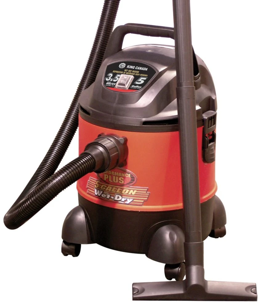 Aspirateur De Matériaux Secs Et Humides 5 Gallons 3.5hp Modèle 8520lp