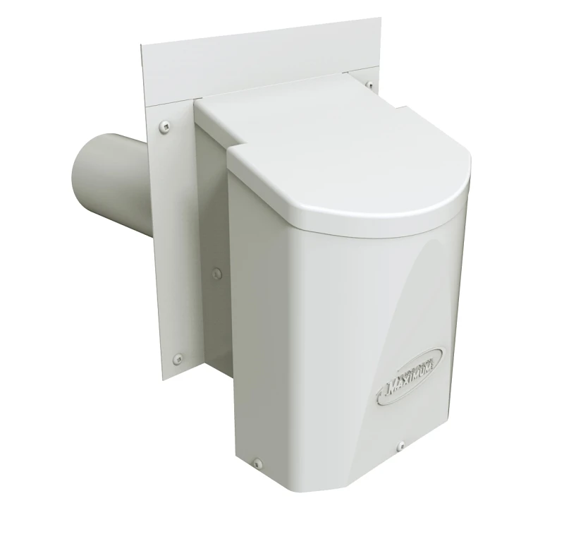 Wall Exhaust Fan 3 Inch With 9 Inch Pipe - White