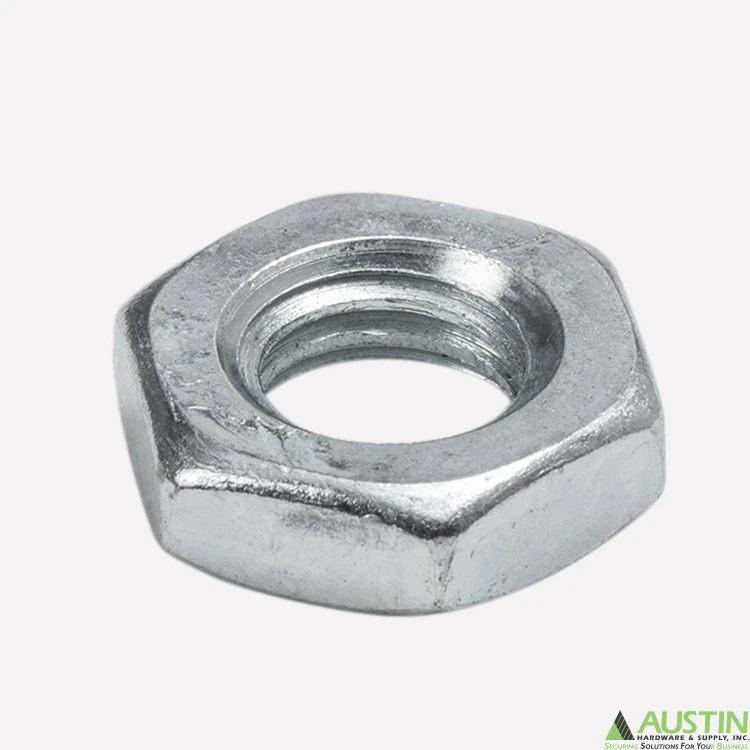 14mm-2.00 Zinc Plated Class 8 Steel Hex Nuts - Coarse Thread