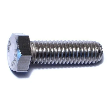 3/8-16 X 1-1/4 Stainless Steel Coarse Thread Hex Cap Screws - Marine Grade