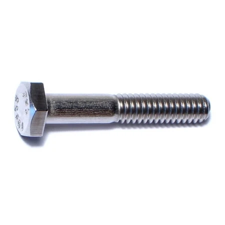 1/4-20 X 1-1/2 Inch Stainless Steel Coarse Hex Cap Screws - Bulk Pack