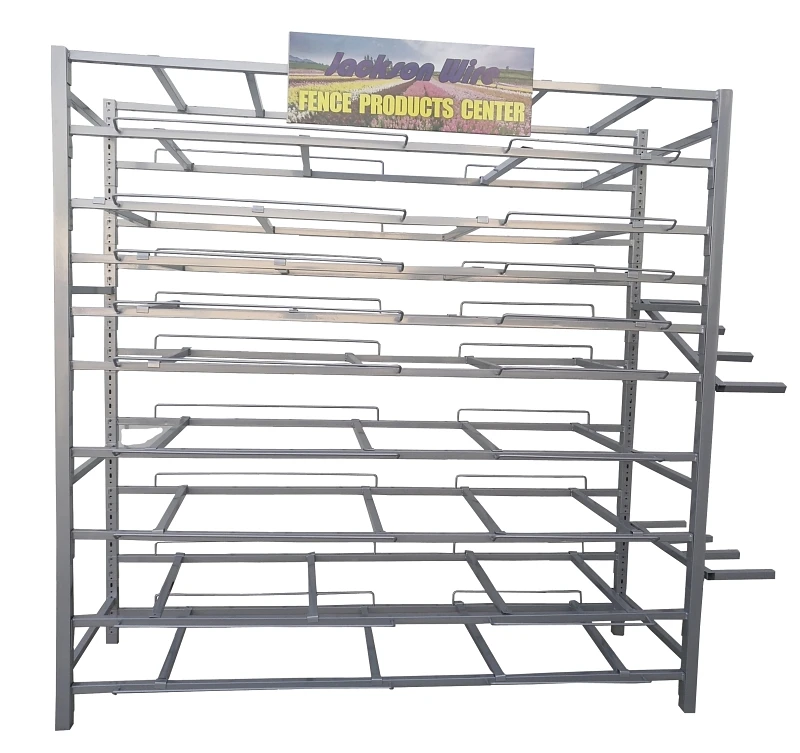 4 Foot Wire Rack Display For Retail And Home Use - Model 22010001