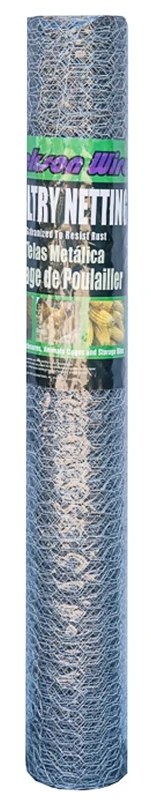 Poultry Netting 20 Gauge 1' X 36' X 50' For Fencing And Protection