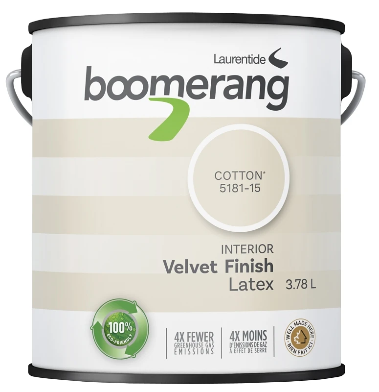 Premium Eco-friendly Velvet Latex Paint 3.78 Liters For Walls And Ceilings
