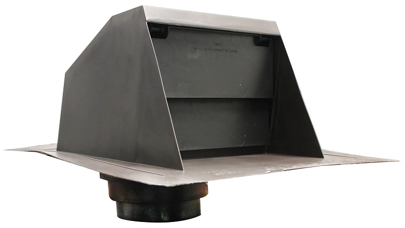 Brown 6 Inch 7 Inch 8 Inch Roof Vent With Internal Damper