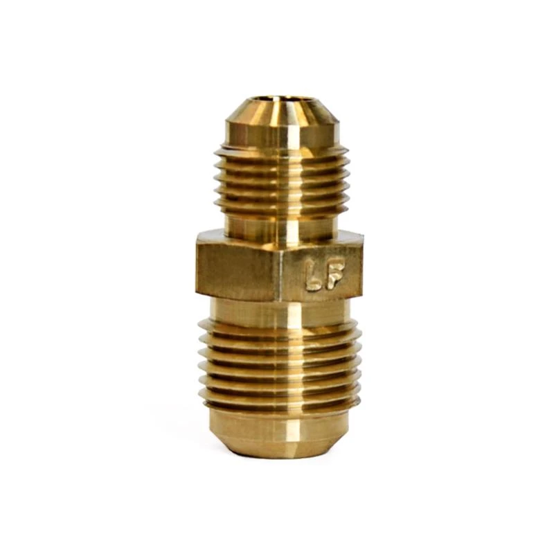 1/2 In. Flare X 3/8 In. D Flare Brass Reducing Union - Lead-free