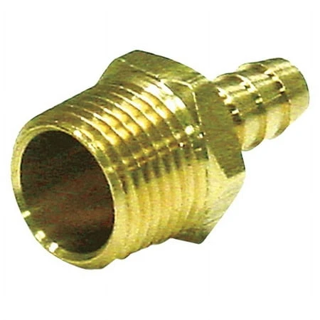 ATC Brass 1/2 in. D X 3/8 in. D Adapter 1 pk
