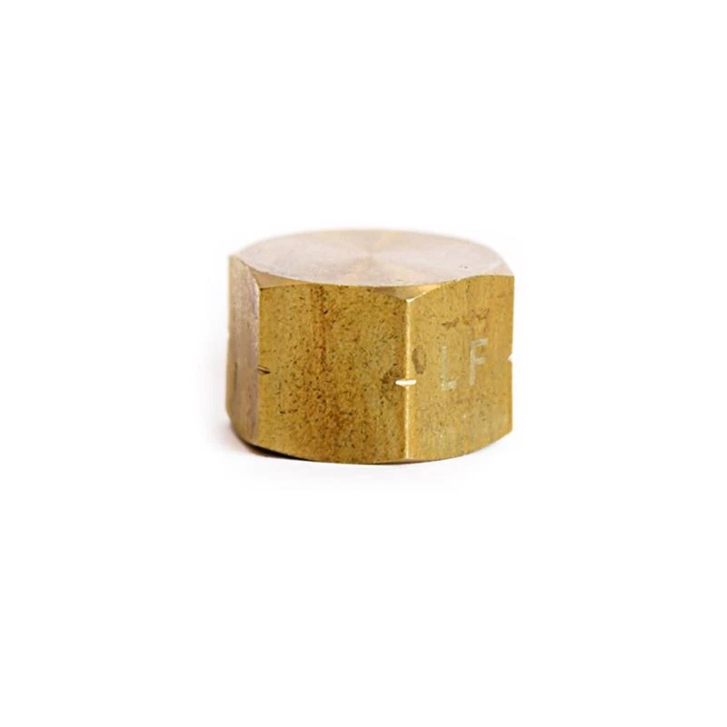 1/2 Inch Compression Brass Cap - Lead-free, Maximum Pressure 400 Psi, Ansi Certified
