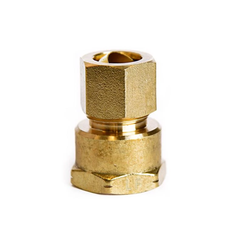 1/2 In. Compression X 1/2 In. Fpt Brass Coupling - Durable Plumbing Solution