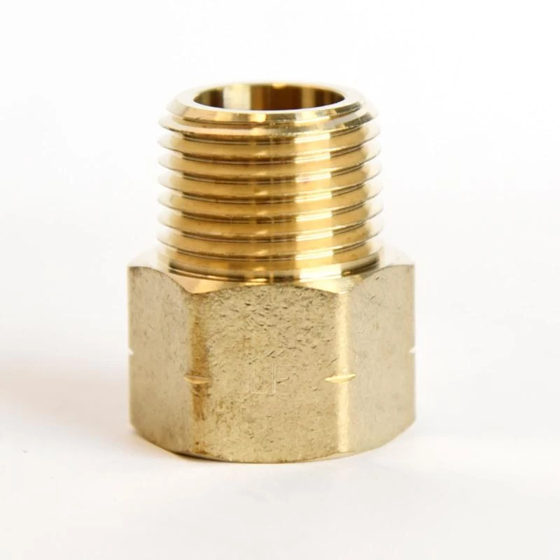 1/2 In. Fpt X 1/2 In. D Mpt Lead-free Brass Coupling For Plumbing