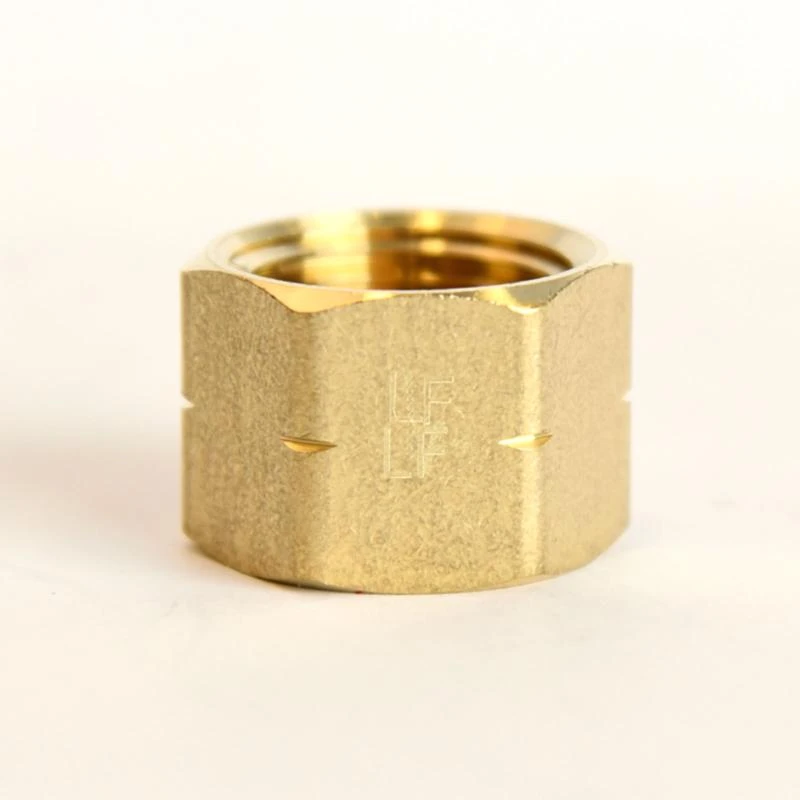 1/2 Inch Fpt Lead-free Brass Cap For Plumbing Applications