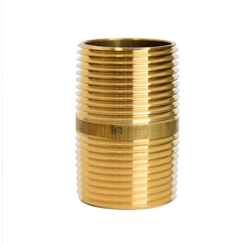 1 In. Mpt X 1 In. D Mpt Red Brass Nipple, 2 In. Length