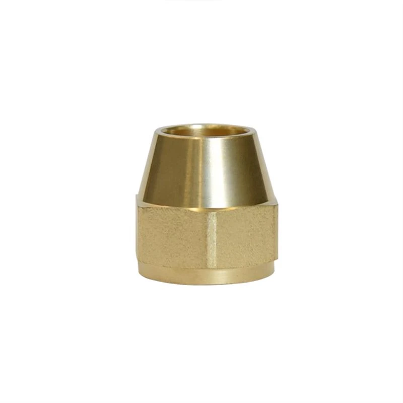 5/8 Inch Flare Brass Nut For Plumbing - Durable And High-pressure Compatible