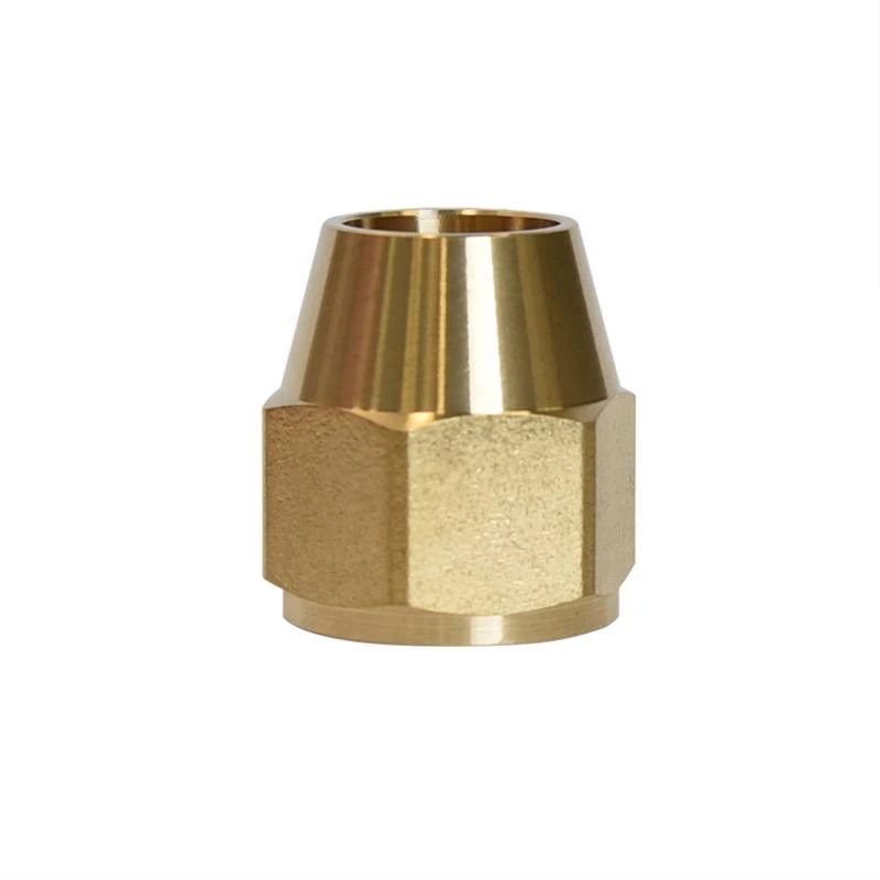 3/4 in Flare Yellow Brass Nut – Durable Plumbing & Heating Fitting