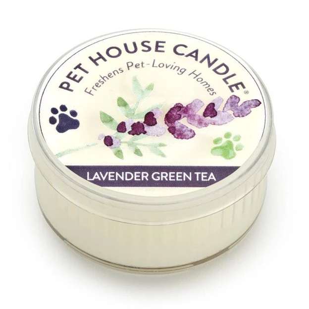 Lavender Green Tea Mini Candle 1.5 Ounce - Soothing Aroma With Citrus And Sage