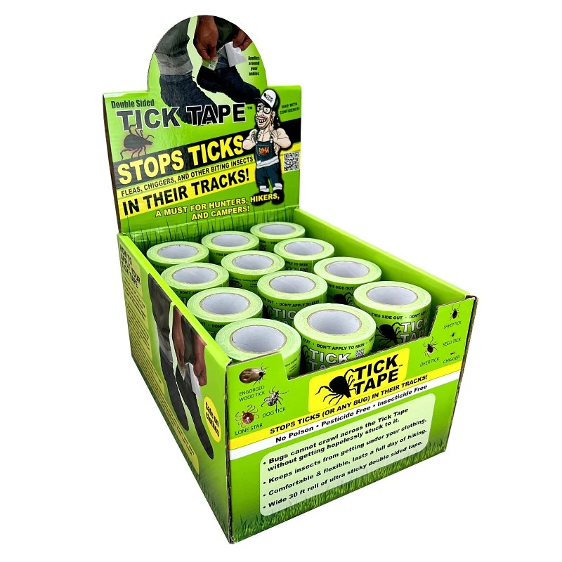 Tick Tape Counter Display - Model 41205 For Effective Pest Control
