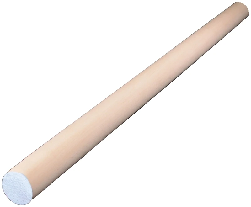 Dowel Hardwood Light Blue 1-1/8 Inch X 48 Inch