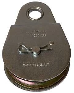 Heavy-duty Single Eye Pulley, 2-1/2 Inch, Model 77092