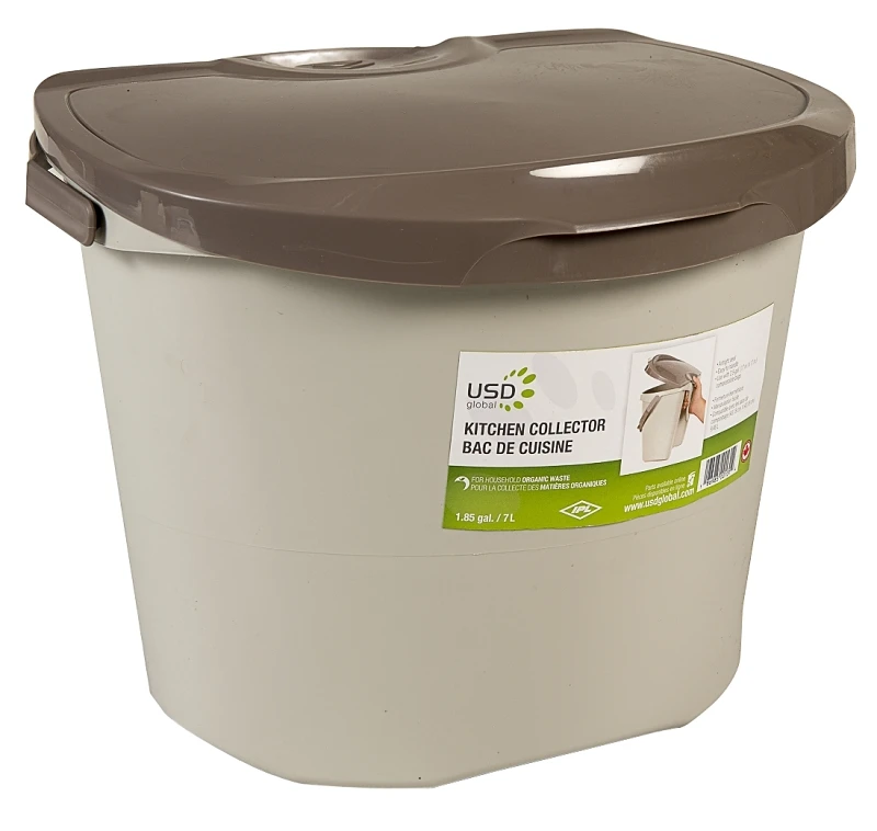 7 Liter Kitchen Composter In Brown - Model 6022441001w01