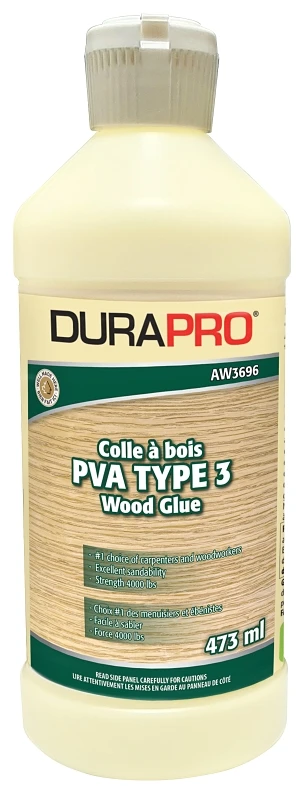 3 Yellow Wood Glue 473 Milliliters - Strong Adhesive For Woodworking