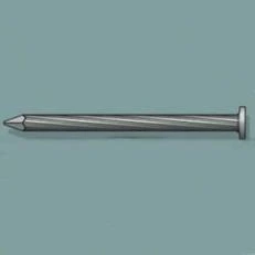 Concrete Flat Head Bright Finish Nails 2-1/2 Inch - Model 20801769
