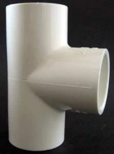 3/4 Inch Schedule 40 Pvc Tee Pipe - Durable And Versatile Plumbing Solution
