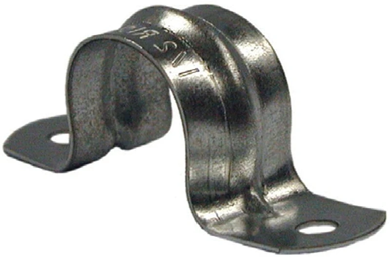 S050r8 1/2 Inch Metal Rigid Conduit 2 Hole Strap