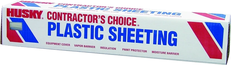 Clear Polyethylene Film 20' X 100' 10 Mil Heavy Duty Cover