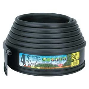 Edging Lawn 4.5 Inch X 20 Feet Black Landscape Border