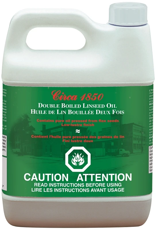 Boiled Linseed Oil 3.78 Liters Clear - Ideal For Wood Finishing