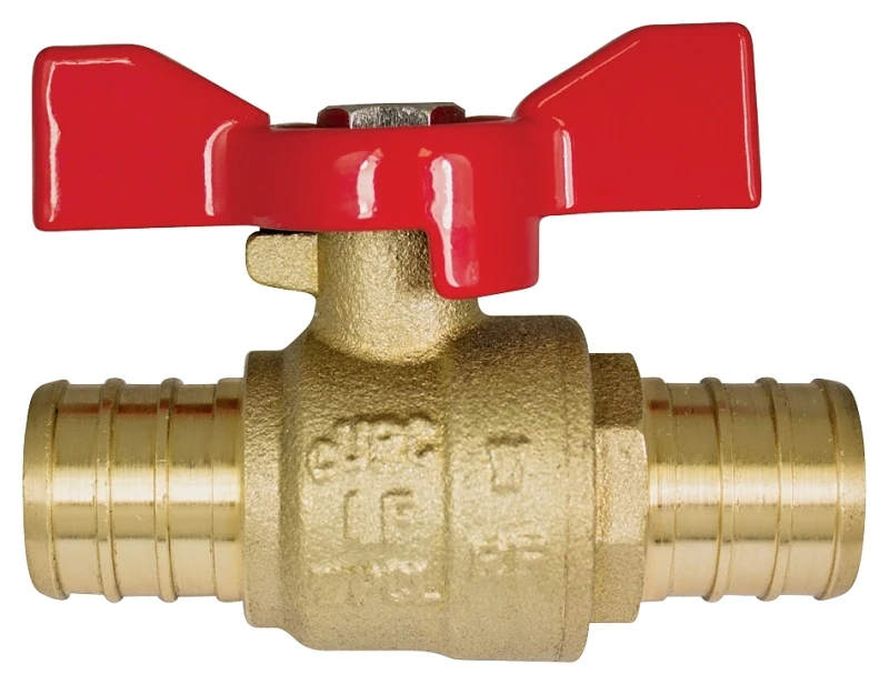 3/4 Inch Pex Brass Ball Valve - Model 1559006lf For Plumbing Applications