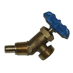 Hose Brass 1/2" X 3/4" Threaded Connector