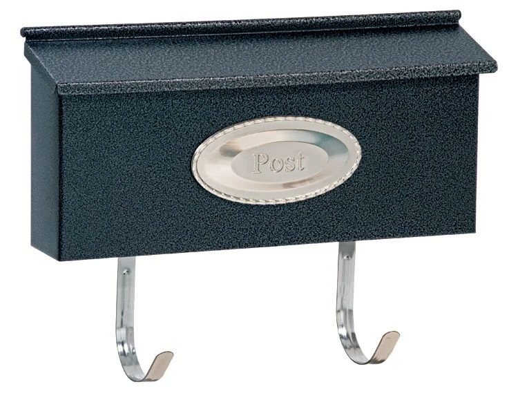 Black Granite Mailbox With Decorative Post And Hardware