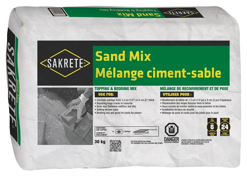 Mix Cement Sand 30 Kilogram Bag For Construction And Repair