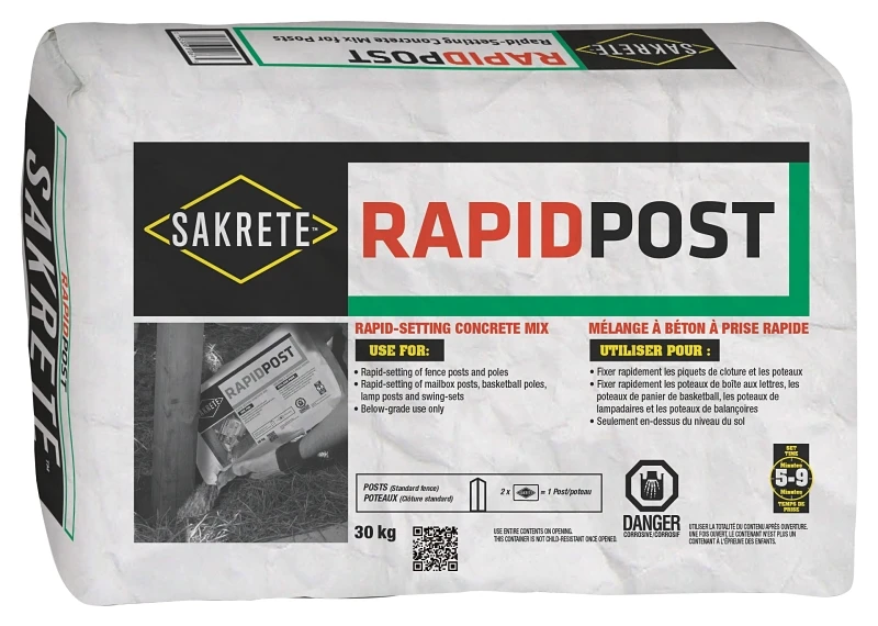 Cement Mix For Posts, 30 Kilograms, Model 11501030