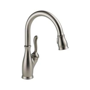 Stainless Steel 8 Inch Center Single Handle Kitchen Faucet Model 9178-ss-dst
